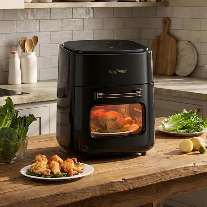 Produktbild Cheffinger Heissluftfritteuse 12L 1400W kompakt