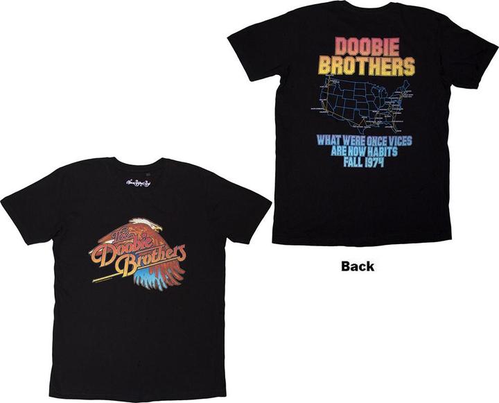 Actual product image Doobie Brothers Eagle Back Print (L)