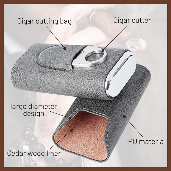 Produktbild Time C Club Zigarrenbox inkl. Cutter (3)