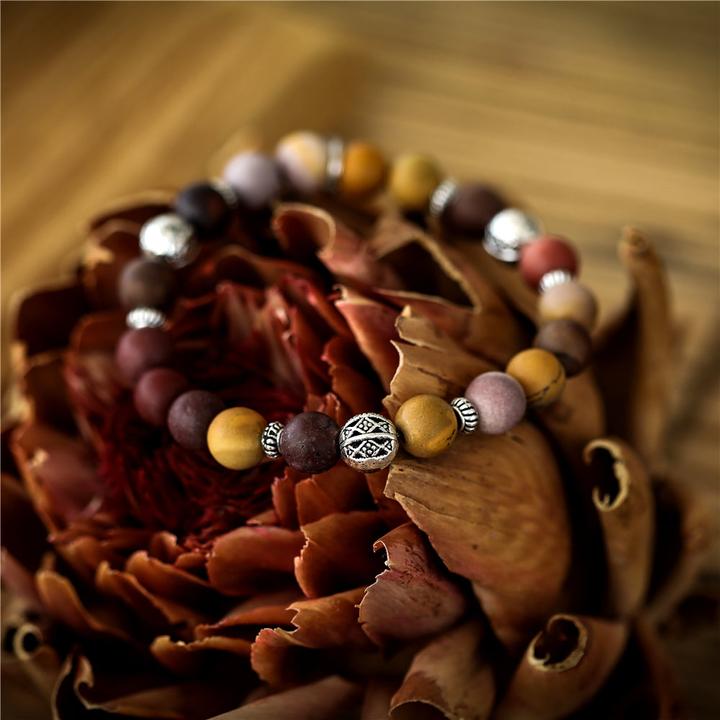 Image du produit Andreani Armband mit echtem rotem Jaspis (8 cm)