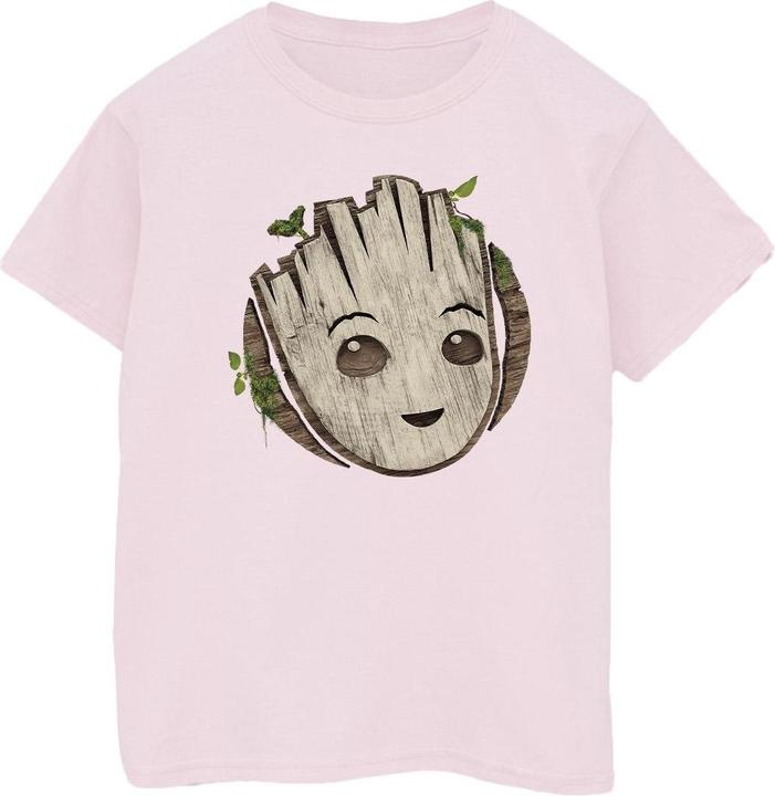 Produktbild I Am Groot Wooden Head TShirt (S)