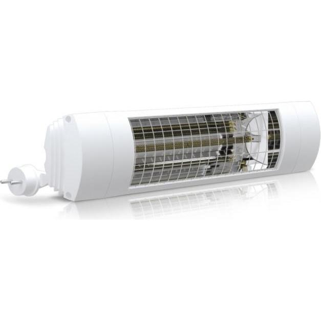 Etherma Decken/Wandstrahler IP44 1800W ws 3stuf 45023, Heizstrahler, Weiss
