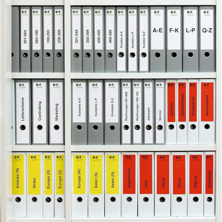 Actual product image HERMA Folder spine labels A4