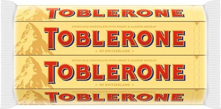 Actual product image Toblerone Milk chocolate with nougat (500 g)
