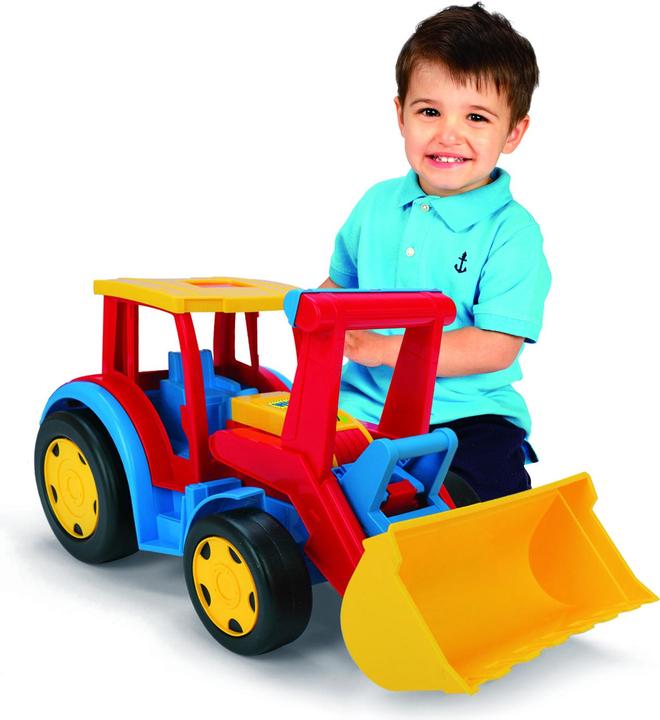 Actual product image Wader Seated tractor with front shovel