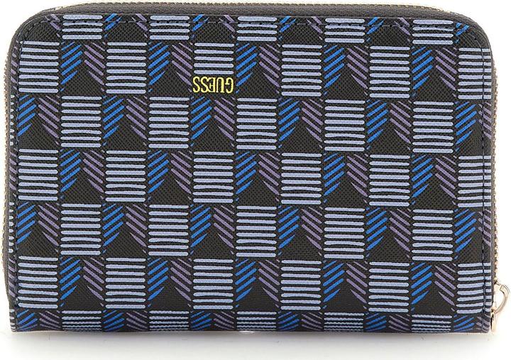 Actual product image Guess G Wave SLG Medium Zip Around Wallet