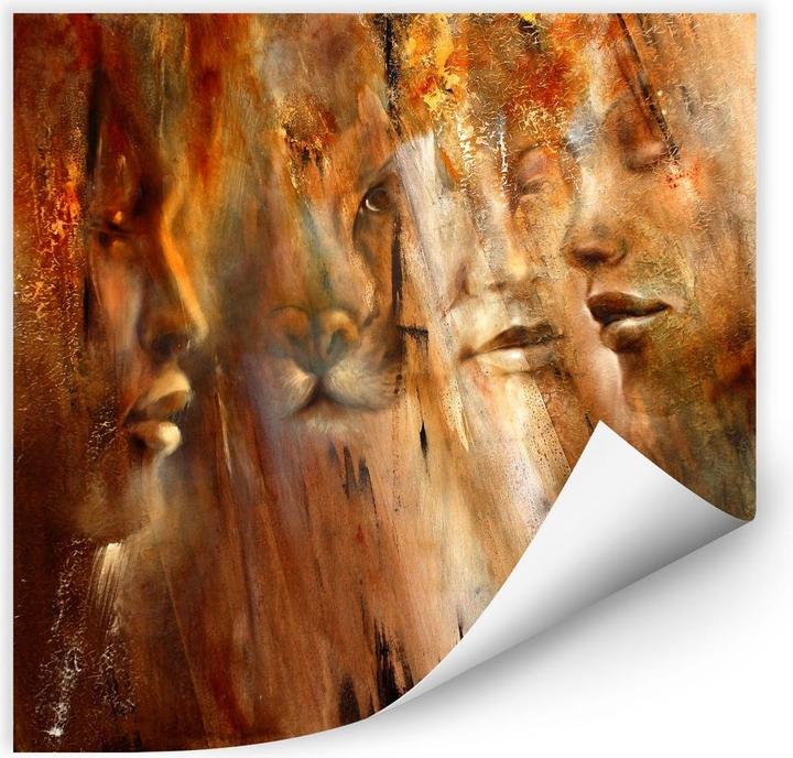 Produktbild Trenddeko Faces (30 x 30 cm)