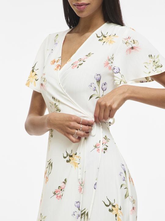 Produktbild Vila VILOVIE Maxi Kleid mit V-Ausschnitt (38)