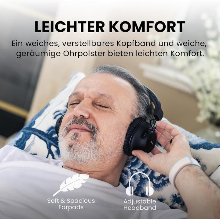 Image du produit Avantree HT41899 Plus 2 TV-Kopfhörer mit Sender & Lade-Docks (NC, 50 h, Sans fil)