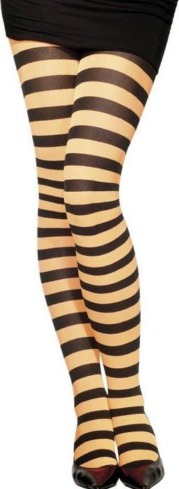 Produktbild Smiffys Streifen Strumpfhose (M/L)