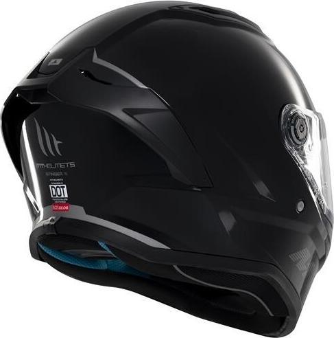 Actual product image MT Helmets Stinger 2 Solid A11 (61 - 62 cm, XL)