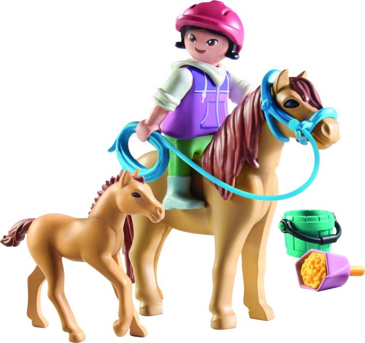 Image du produit Playmobil Enfant avec poney et poulain (71498, Playmobil Country)