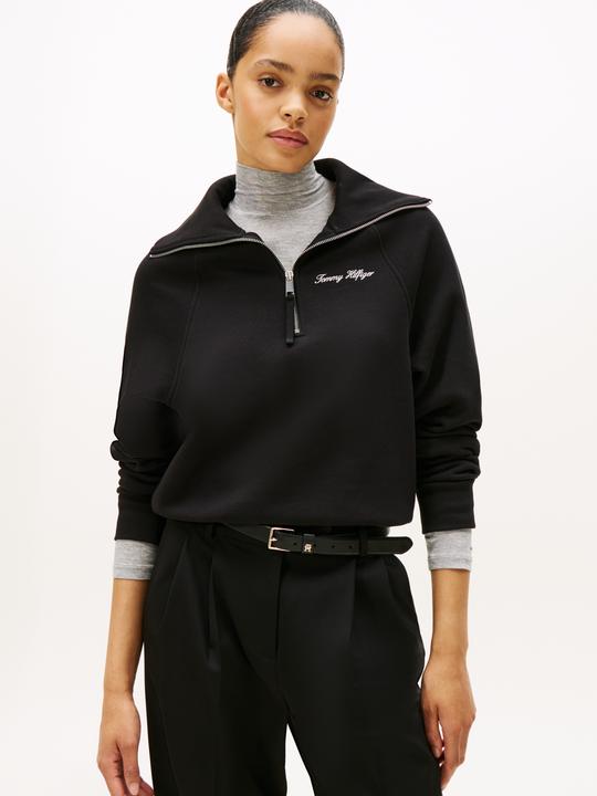 Produktbild Tommy Hilfiger Classic Script Fleece Half-Zip (XXS)