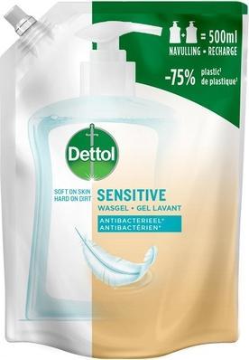 Dettol Sensitive Refill Hand Wash - (Liquid soap, refill, 500 ml)