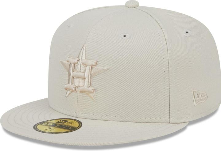 Actual product image New Era 59Fifty Fitted Cap - MLB Houston Astros stone (6 7/8)