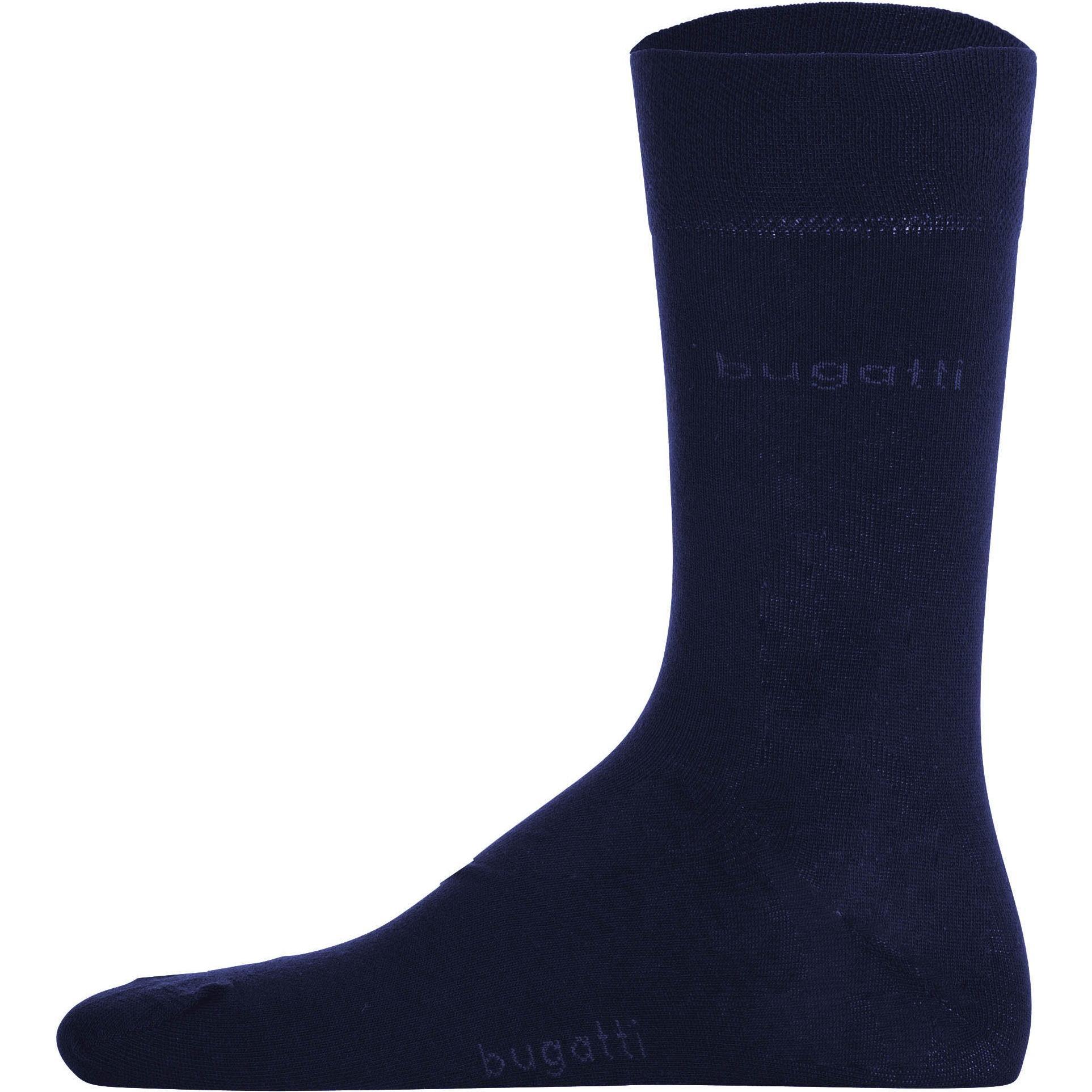 Thumbnail - Bugatti, Herren, Socken, Socken Business, Blau, (3er Pack, 43 - 46)