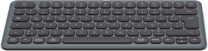 Actual product image Hama WK-500 Mehrgeräte-Tastatur Schwarz-Grau (US, Wireless)