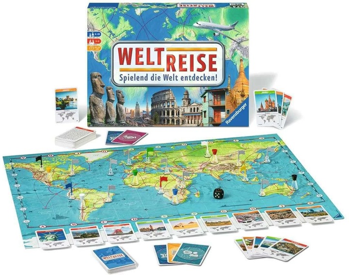 Produktbild Ravensburger Weltreise (Deutsch)
