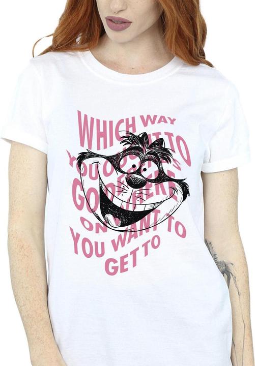Image du produit Disney - T-shirt ALICE IN WONDERLAND CHESIRE CAT - Femme (4XL)