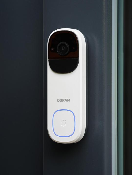 Produktbild Osram Smart+ Wifi Outdoor Camera Doorbell White (2304 x 1296 Pixels)