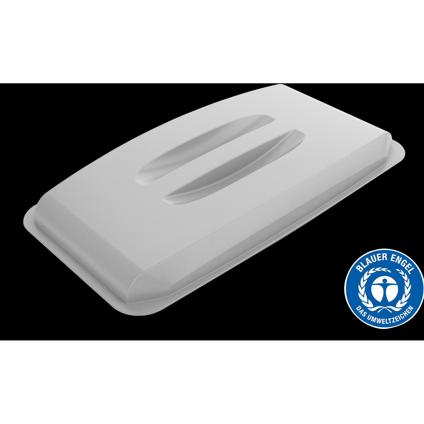 Durable Deckel ECO für Abfallbehälter DURABIN 60 Engel, Abfalleimer, Grau