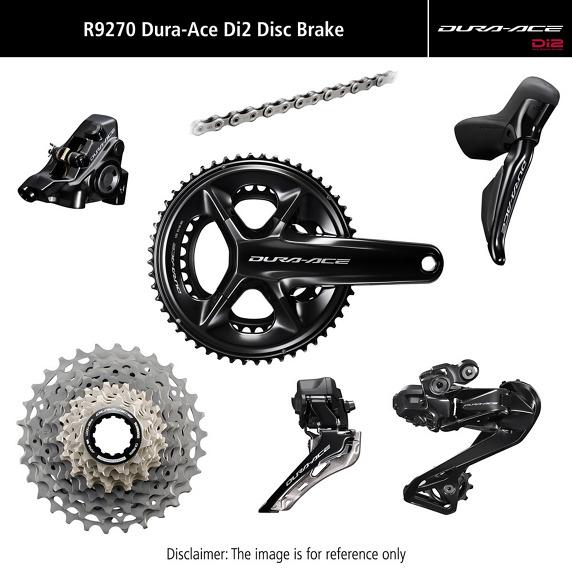 Actual product image Shimano Dura Ace DI2 R9270 Disc