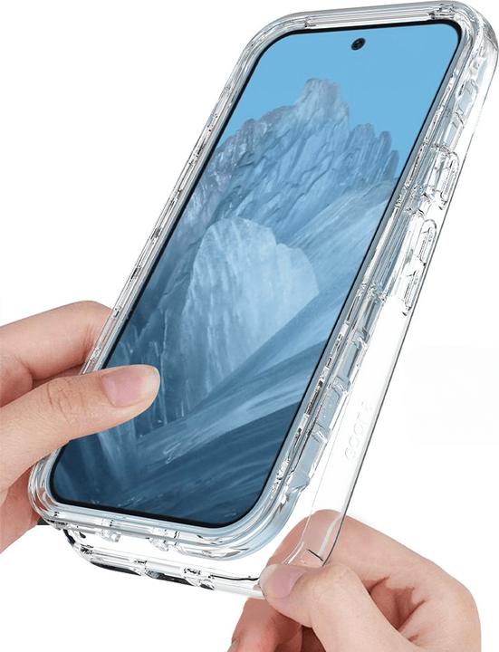 Actual product image Cover-Discount Google Pixel 9 / 9 Pro - Stossfeste Hybrid Handyhülle (Google Pixel 9, Google Pixel 9 Pro)