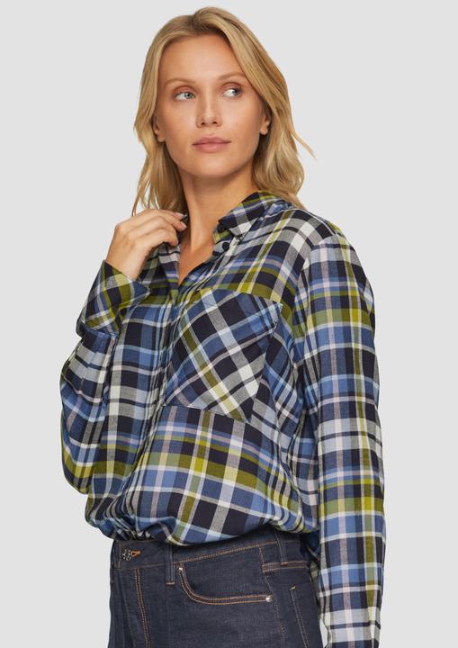 Immagine prodotto S.Oliver Bluse Karierte Hemdbluse aus Viskosemix (48)