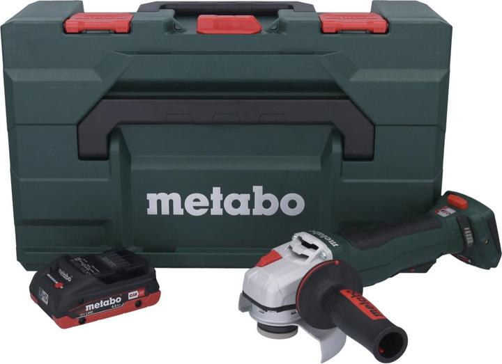 Actual product image Metabo WPB 18 LT BL 11-125 Quick Battery angle grinder 18 V 125 mm Brushless + 1x battery 4.0 Ah + meta (125 mm)