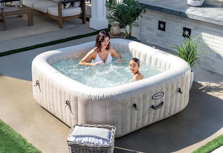 Produktbild Intex PURESPA CHEVRON DELUXE SET - Abmessungen: 1.75m x1.75m x71cm