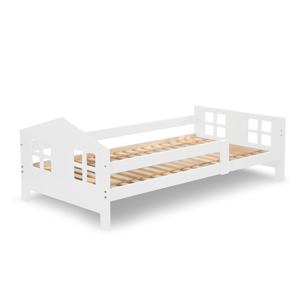 Produktbild Babytrold 16-42 Kinderbett Weiss Klassisches Bett (80 x 160 cm)