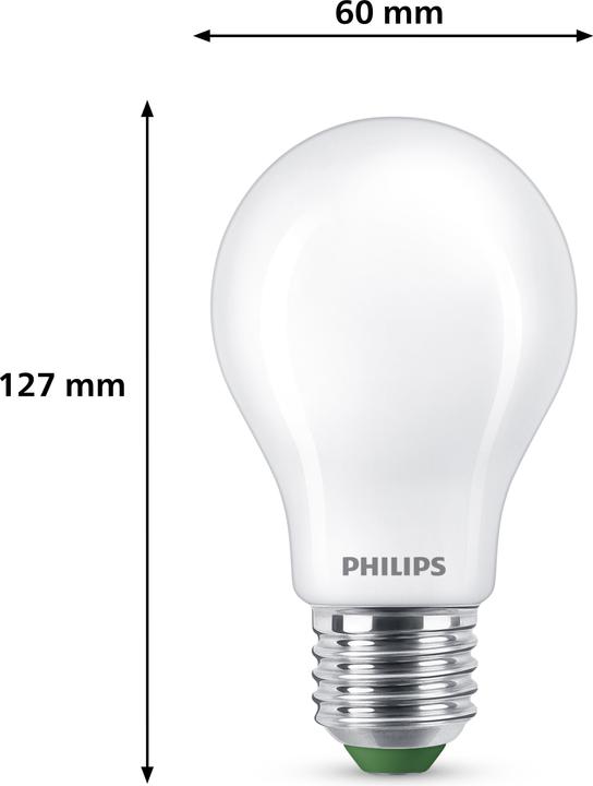 Produktbild Philips Classic LED Lampe (E27, 4 W, 470 lm, 3 x, A)