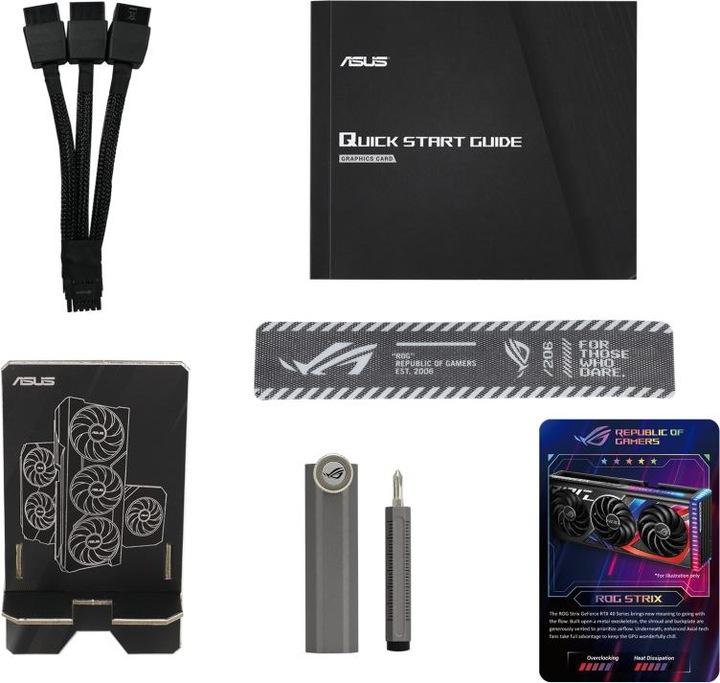 Actual product image ASUS ROG STRIX GeForce RTX 4070 Ti OC EDITION (12 GB)