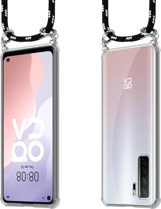 Produktbild Cadorabo TPU Handy Kette SILBER Cover