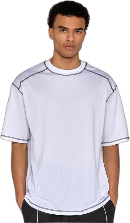 Produktbild Urban Classics Oversized Closehole Mesh Tee white L (L)