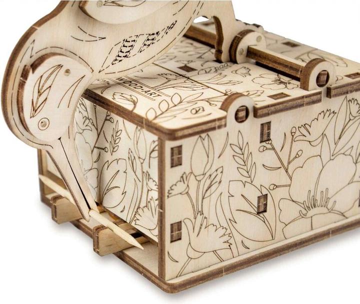 Produktbild Eco Wood Art Zahnstocher-Spender - Vogel