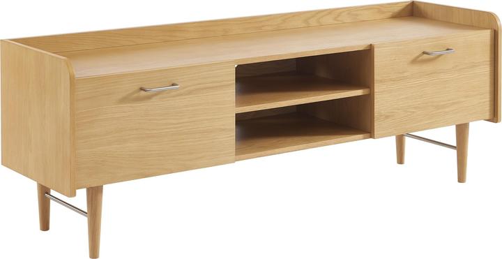 Actual product image Sorelh TWIGGY TV - Möbel mit Eichenfurnier 53 cm (150 x 41.50 x 53.50 cm)