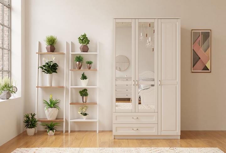 Produktbild Homitis Kelora Matte White (105 x 52 x 184 cm)