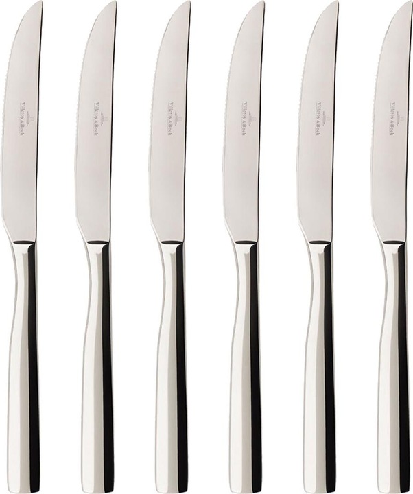 Produktbild Villeroy & Boch Pizza-&Steakmesser Set 6tlg. Piemont (6 Stück, Messer)