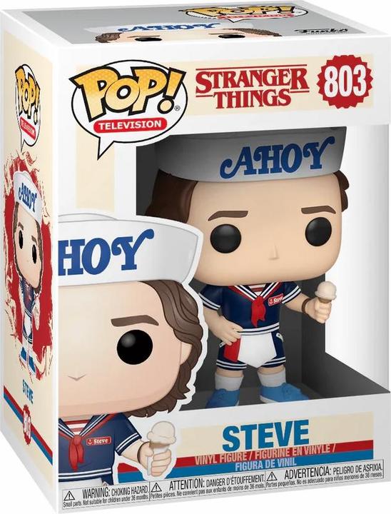 Immagine prodotto Funko POP! - Stranger Things: Steve (Hat & Ice Cream)