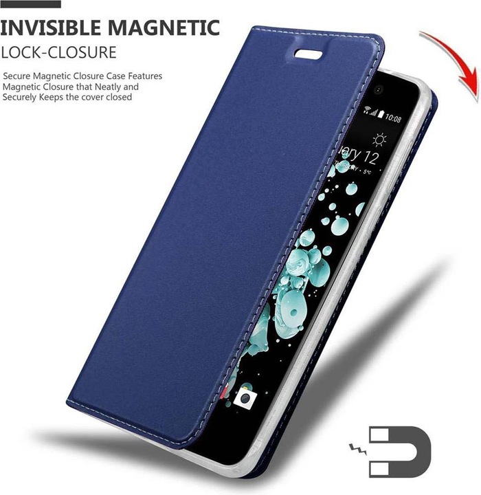 Productafbeelding Cadorabo Boek Classy Style Cover (HTC U Play)