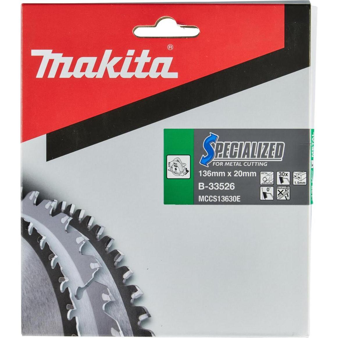 Thumbnail - Makita, Sägeblatt, SPECIALIZED Kreissägeblatt 136