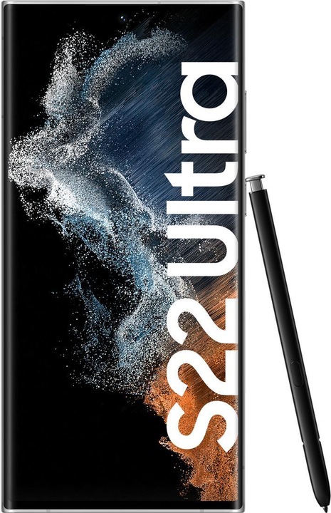 Produktbild Samsung Galaxy S22 Ultra (256 GB, Phantom White, 6.80", Dual SIM, 108 Mpx, 5G)