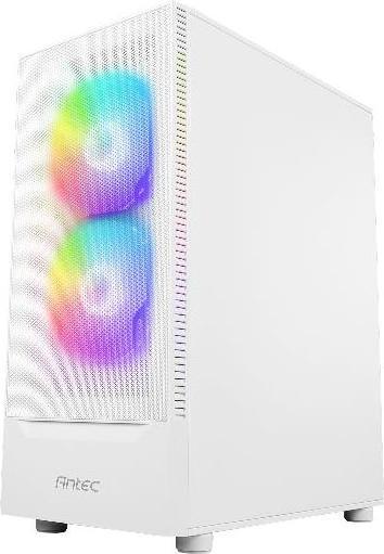 Actual product image Antec Go New Gaming NX410 White Midi Tower white retail (ATX, mATX, Mini-ITX)