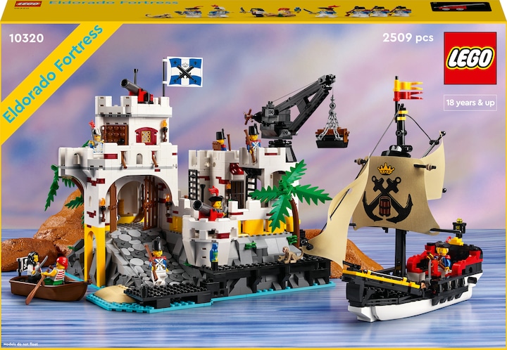 Actual product image LEGO Eldorado Fortress 10320 (10320, LEGO Icons, LEGO Rare Sets)
