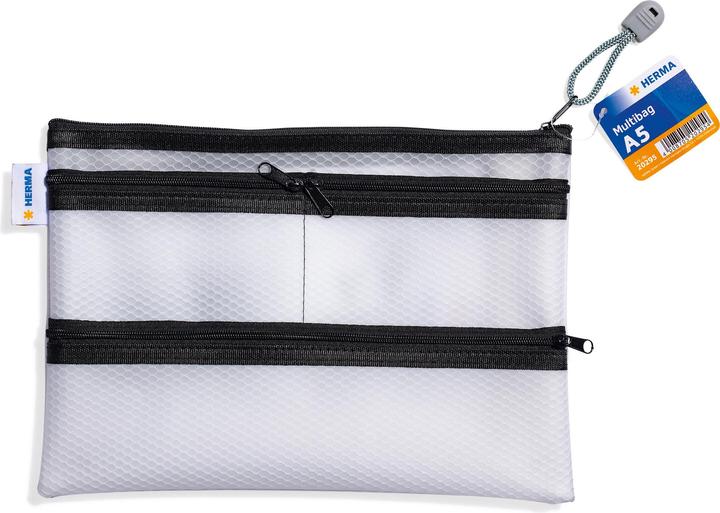 Actual product image Herma A5 zip pocket