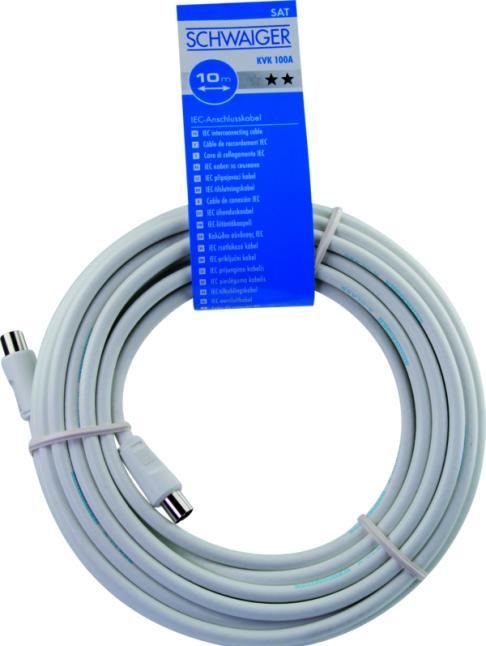 Produktbild Schwaiger Antennen Anschlusskabel (90 dB, SAT Kabel)