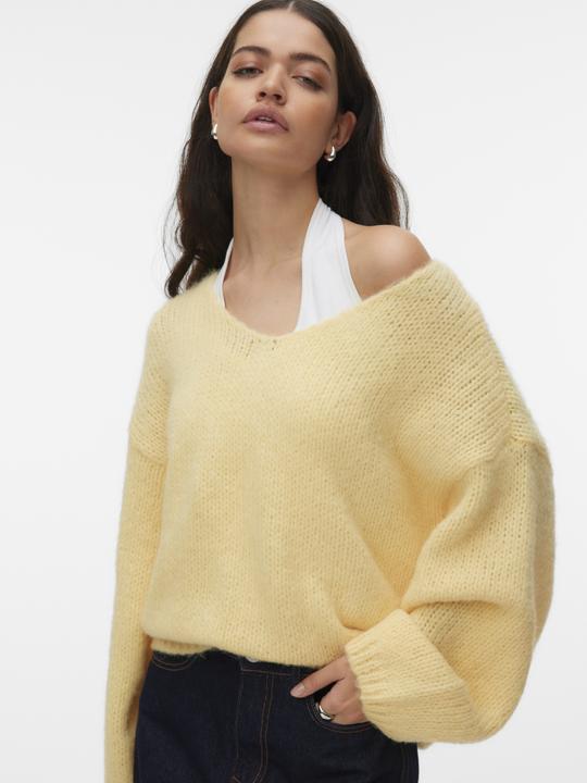 Actual product image Vero Moda Vmmaybe Ls 2way V-Neck Pullover Noos (XL)