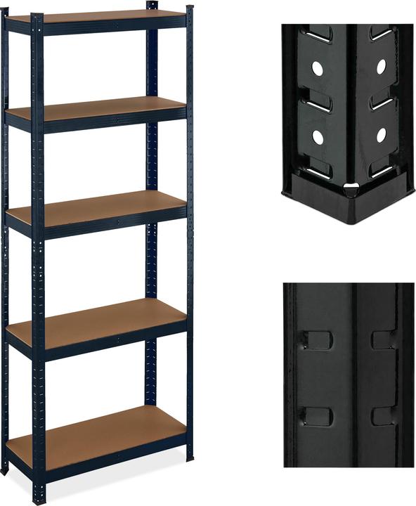 Actual product image Relaxdays Heavy duty shelving