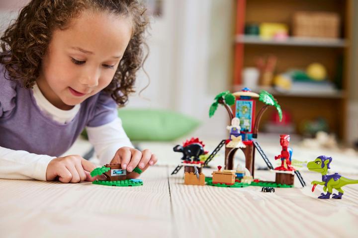 Immagine prodotto LEGO Showdown am Baumhaus: Spidey-Rex vs. Gobby-Raptor (11200, LEGO Marvel)